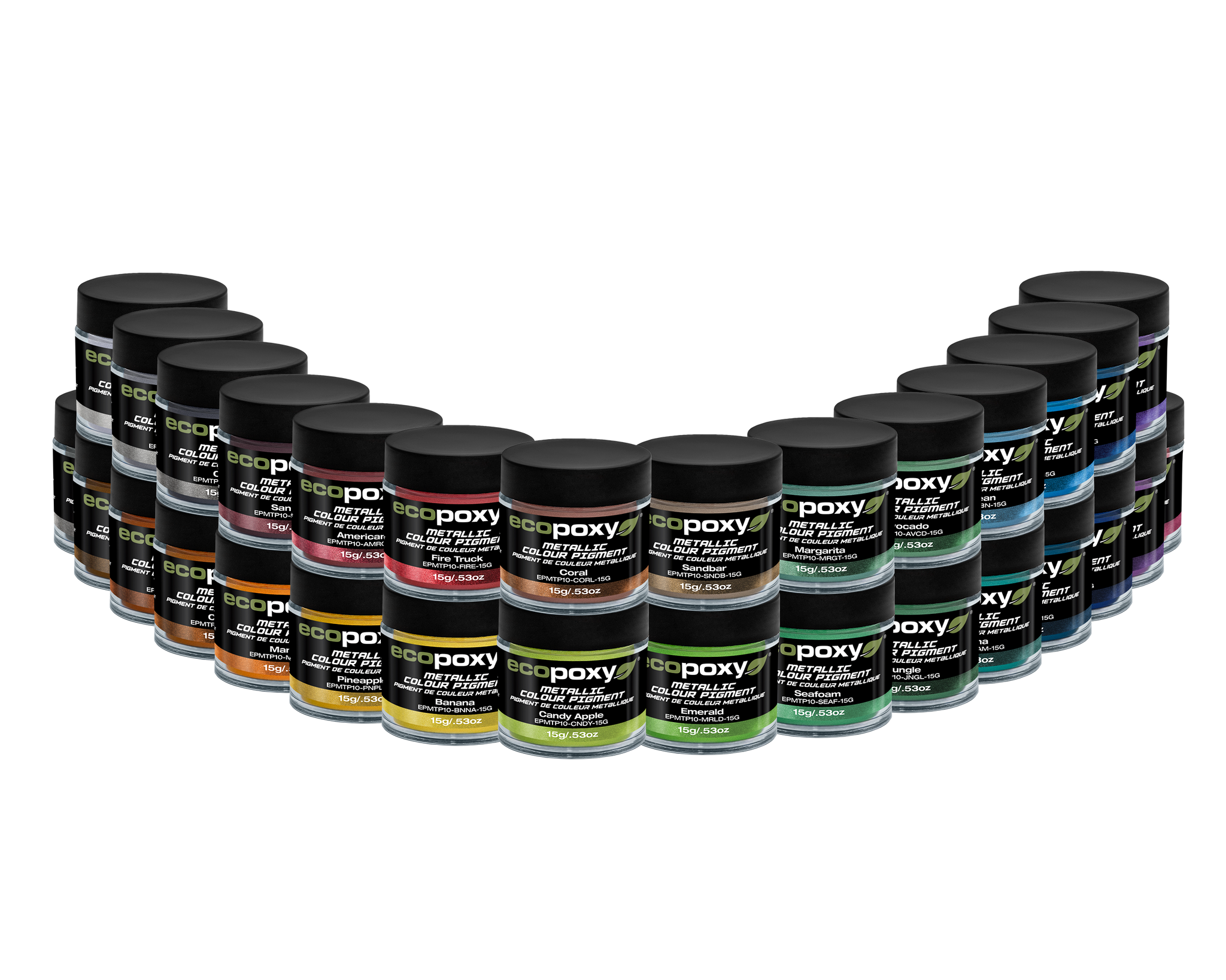 EcoPoxy 15g Metallic ColorPigment - Americana 3 EcoPoxy 15g Metallic ColorPigment - Americana