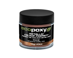 EcoPoxy 15g Metallic ColorPigment - Coral