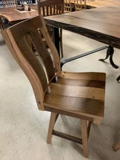 The Phillips Forest Store Reclaimed White Oak High Chair