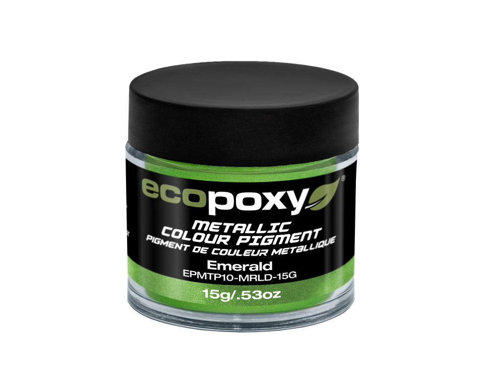 EcoPoxy 15g Metallic ColorPigment - Emerald 3 EcoPoxy 15g Metallic ColorPigment - Emerald