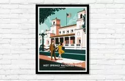 The Forest Store Hot Springs -Live Edge Wood Slabs Sales Store fifty nine parks print series hot springs national park poster by telegramme paper co wall 1200x d53300c6 ce82 4b3c 9ec8 af183237f366 1024x1024@2x