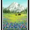 The Forest Store Mount Rainier 2 The Forest Store Mount Rainier -Live Edge Wood Slabs Sales Store fifty nine parks print series mount rainier national park poster by glenn thomas 3c8d2d18 df2c 4b62 bcd 1024x1024@2x