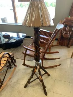 The Phillips Forest Store Rustic Floor Lamp