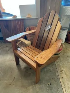 The Forest Store Sinker Cypress Adirondack Chair