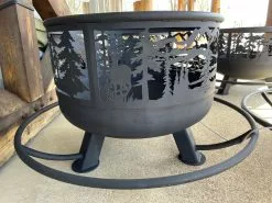 The Phillips Forest Store Nature's Silhouette Fire Pit