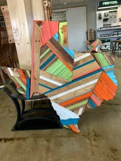 The Phillips Forest Store Texas State Wood Art - Lia Parker