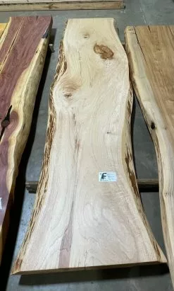 The Phillips Forest Store Live Edge Pecan Slab