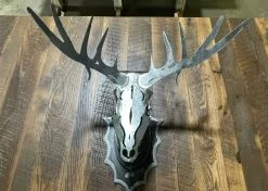 The Phillips Forest Store Metal Deer Head Mount