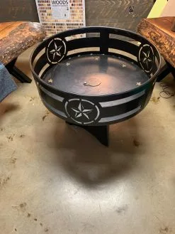 The Phillips Forest Store Lone Star Ring Fire Pit