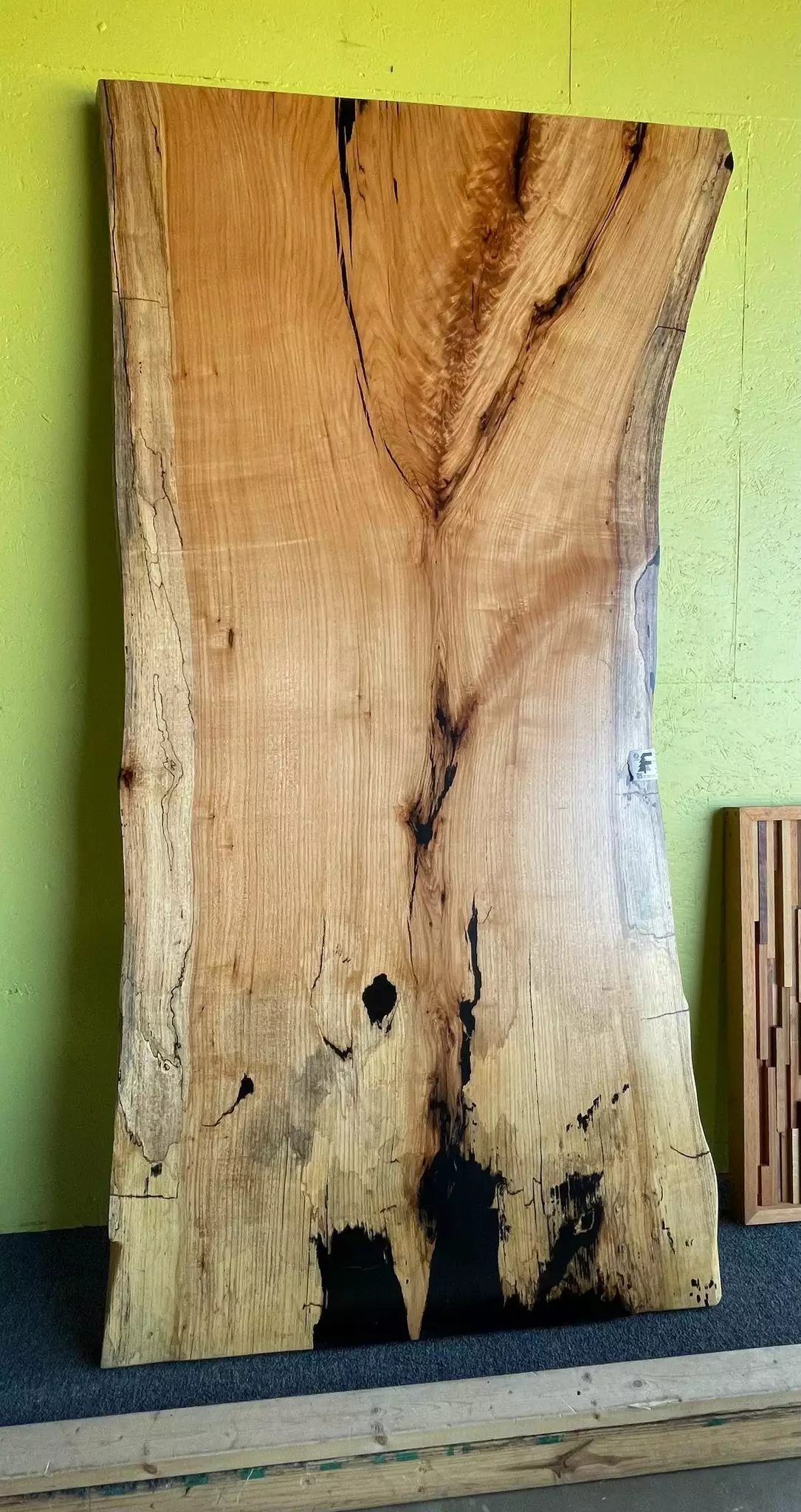 The Phillips Forest Store Live Edge Pecan Slab 3 The Phillips Forest Store Live Edge Pecan Slab