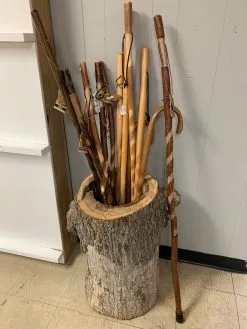 The Phillips Forest Store Wooden Walking Sticks