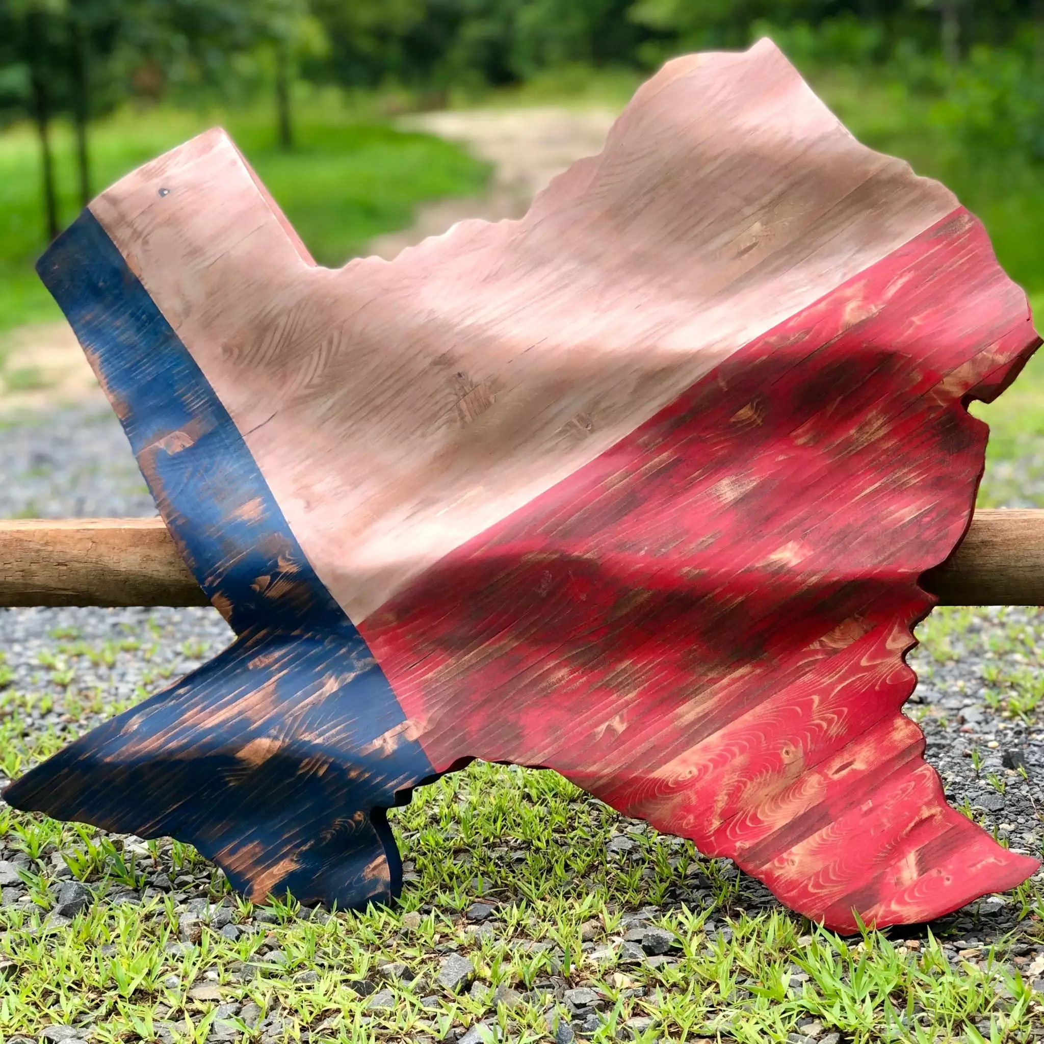 The Phillips Forest Store Wooden Texas Flag 3 The Phillips Forest Store Wooden Texas Flag
