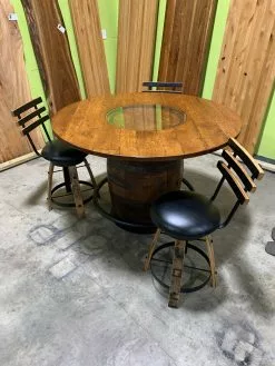 The Phillips Forest Store Jack Daniels Barrel Table -Live Edge Wood Slabs Sales Store image c37c2720 920f 4f02 bbcc 7ffcc0472c81 1024x1024@2x