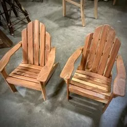 The Phillips Forest Store Adirondack Small Chairs