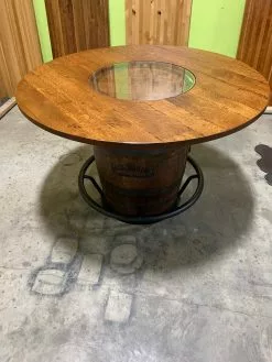 The Phillips Forest Store Jack Daniels Barrel Table -Live Edge Wood Slabs Sales Store image eb0a6a57 570e 4c04 8671 458e0cd44929 1024x1024@2x
