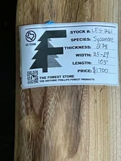 The Phillips Forest Store Live Edge Sycamore Slab -Live Edge Wood Slabs Sales Store image f7ef31ea 3e5f 4375 9bbc 7ac61270b2b6 1024x1024@2x