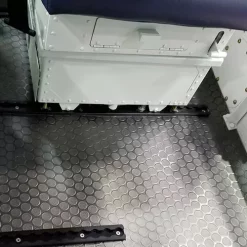 Greatmats LonCoin II Flecks Topseal Vinyl Rolls 6 X 60 Ft -Live Edge Wood Slabs Sales Store loncoin ii topseal install 3.jpg