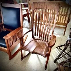 The Phillips Forest Store Walnut Rocking Chair
