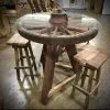 The Phillips Forest Store Rustic Wagon Wheel Table -Live Edge Wood Slabs Sales Store wheelpubtable 1024x1024@2x