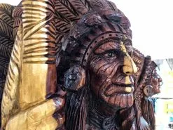 The Phillips Forest Store Hand Carved Wood Indian -Live Edge Wood Slabs Sales Store wooden indian003 1024x1024@2x